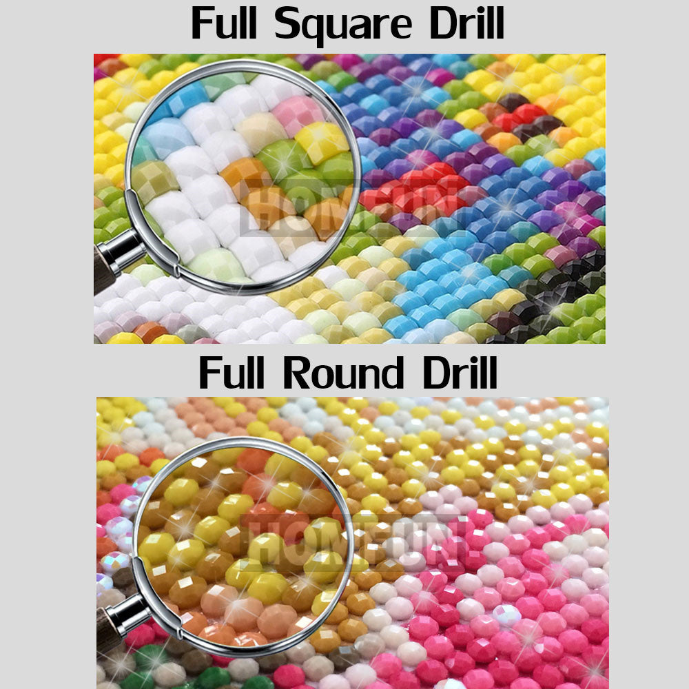 Homfun Square Round Diamond 5D Diy Diamond Painting Jesus Religion 3D Embroidery Cross Stitch 5D Home Decoration